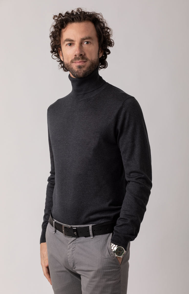 Lawrence | Silk and Cashmere Turtleneck