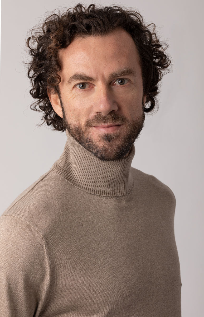 Lawrence | Silk and Cashmere Turtleneck