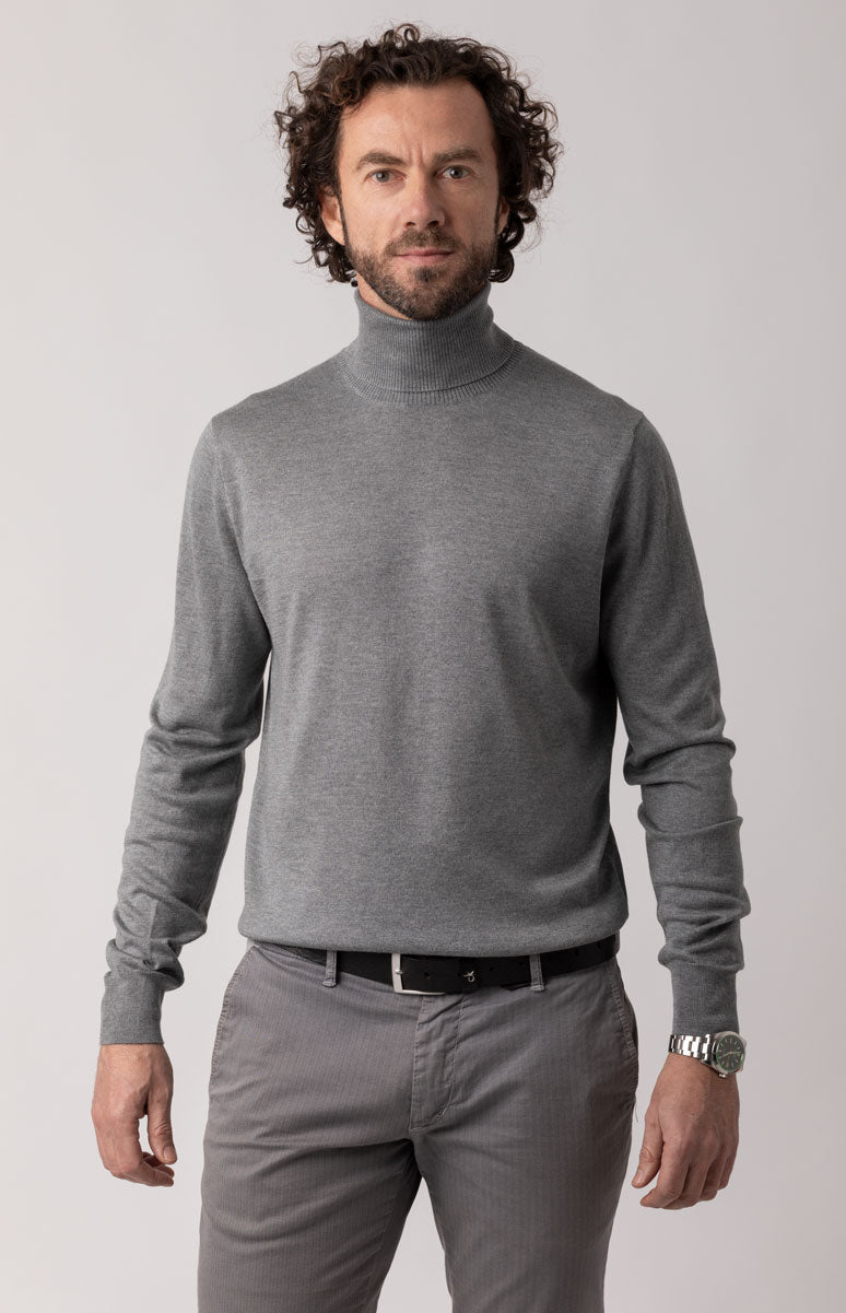 Lawrence | Silk and Cashmere Turtleneck