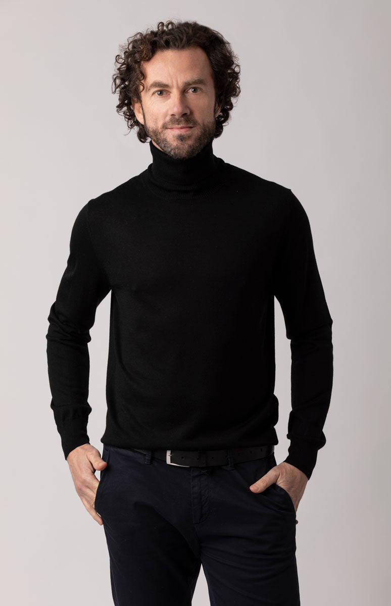 Lawrence | Silk and Cashmere Turtleneck