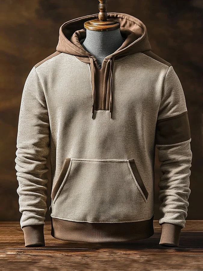 Nico | 3D Texture Hooded Casual Long-sleeved Sweatshirt