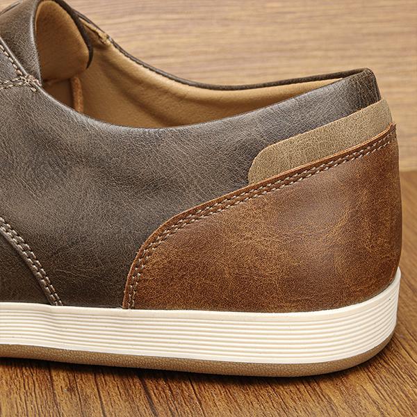 Aspen | Business Stitching Casual Lace-up Sneakers
