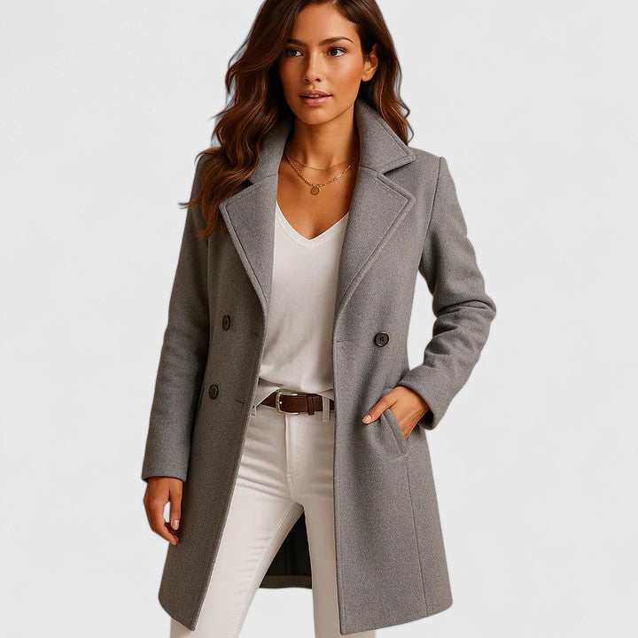 Isabell | Elegant Coat with Classic Cut