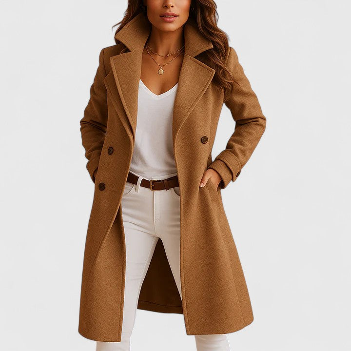 Isabell | Elegant Coat with Classic Cut