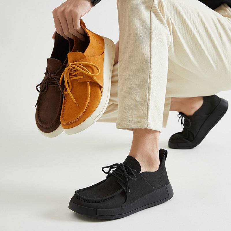 Cole | Lace-up Casual Thick-soled Shoes