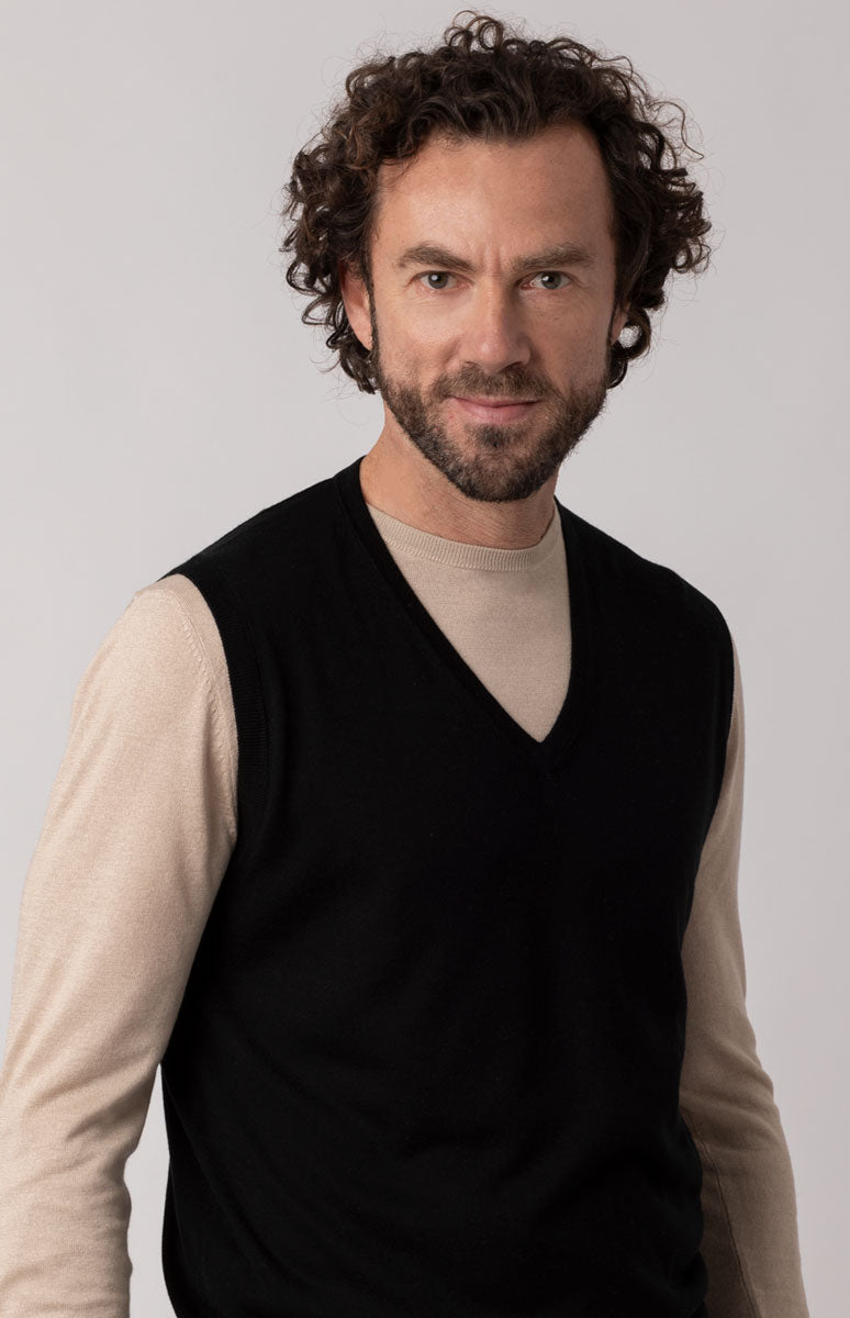 Gill | Silk-Cashmere Gilet