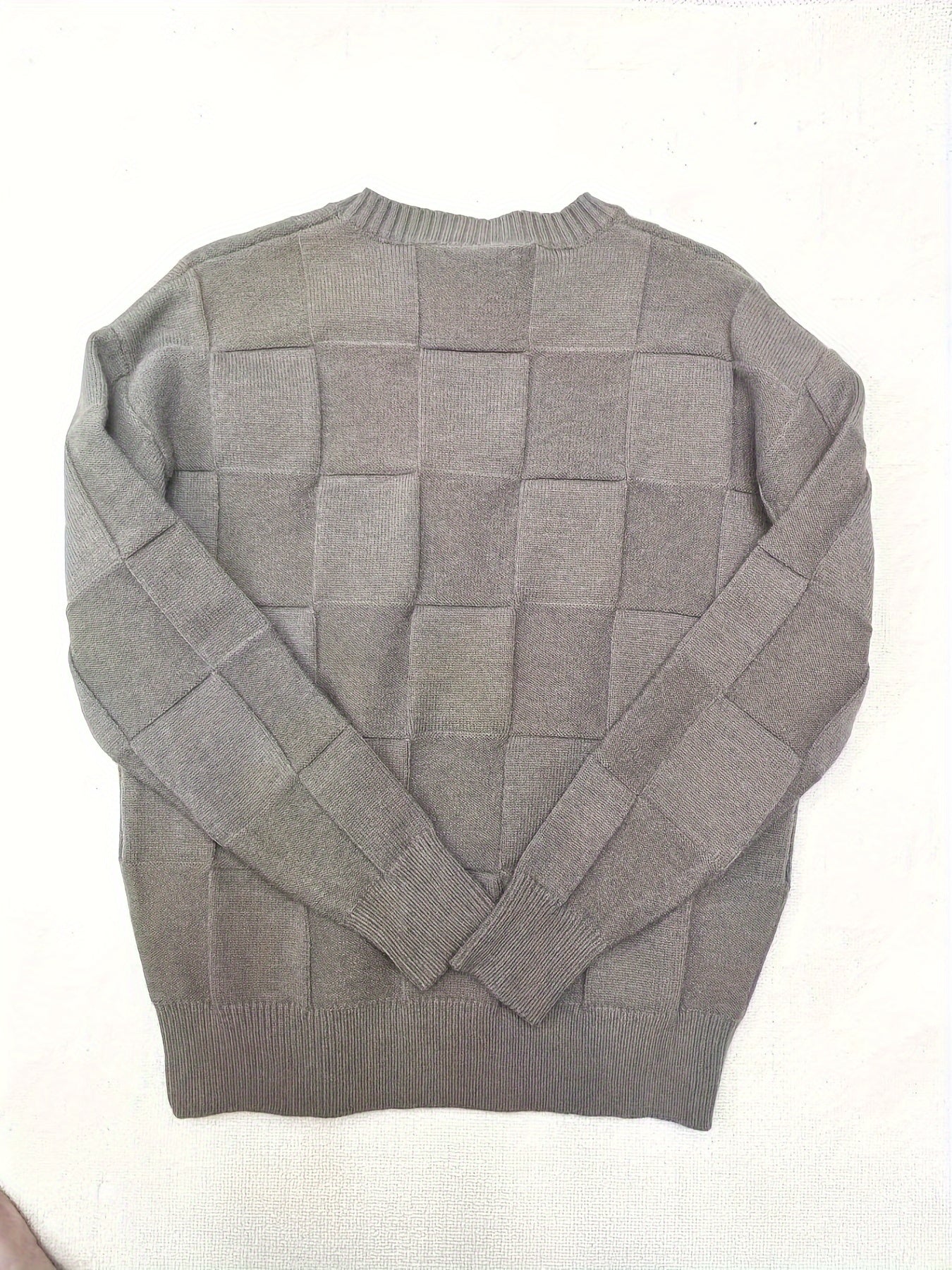 Matteo | Knitted Sweater with Round Neck and Stretch