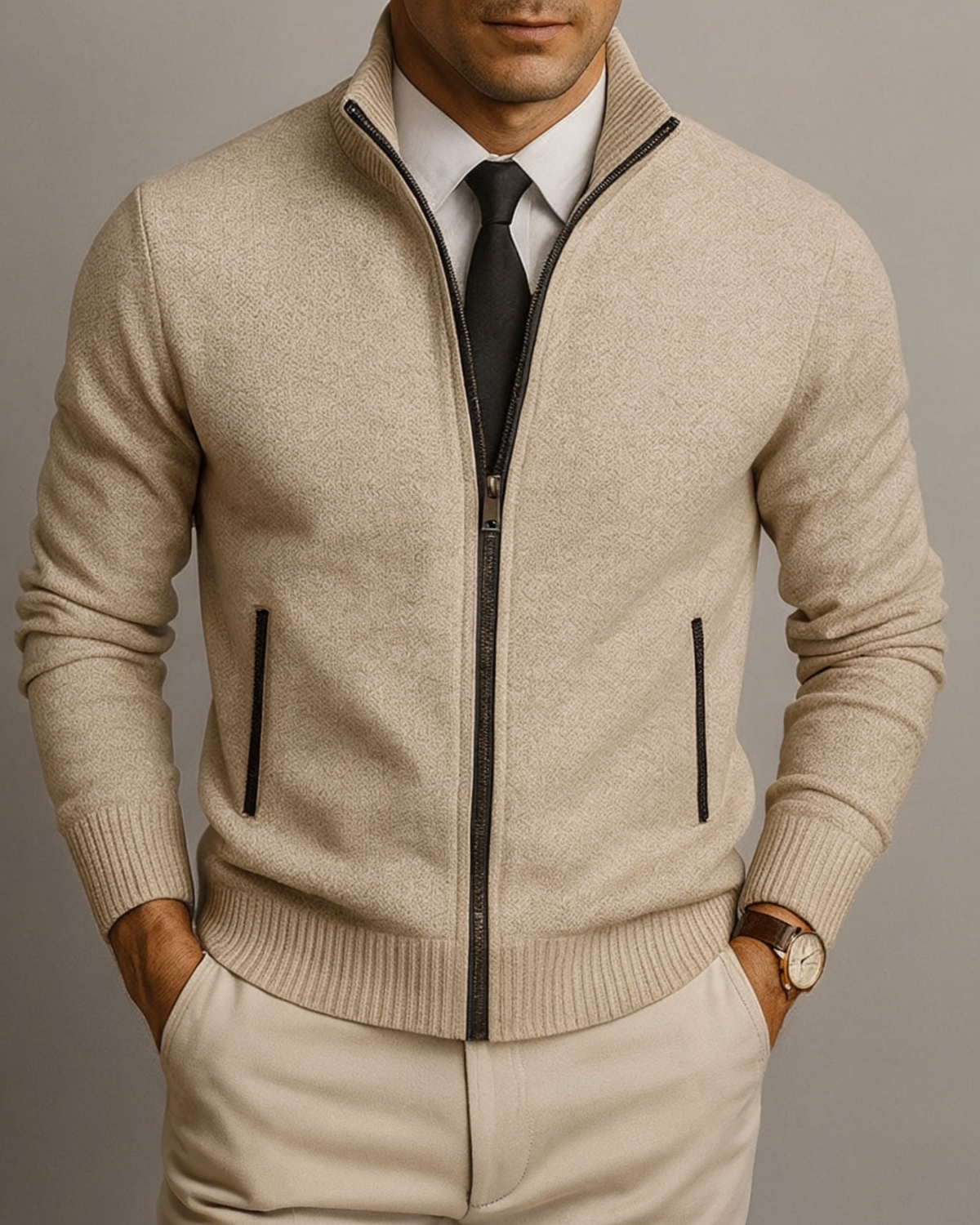 LEANDRO | MERINO WOOL CARDIGAN