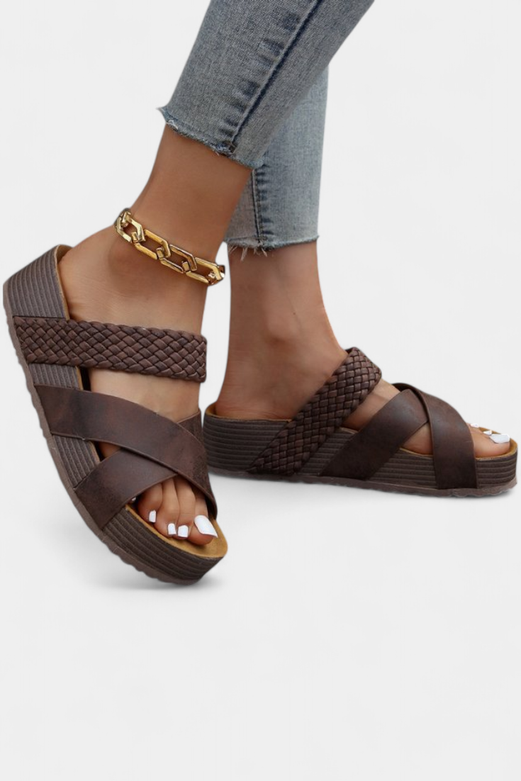 Emily | Elegant sandals with supportive sole and everyday comfort