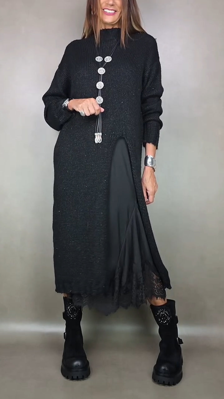 Jesika | Stylish Long Sweater Dress