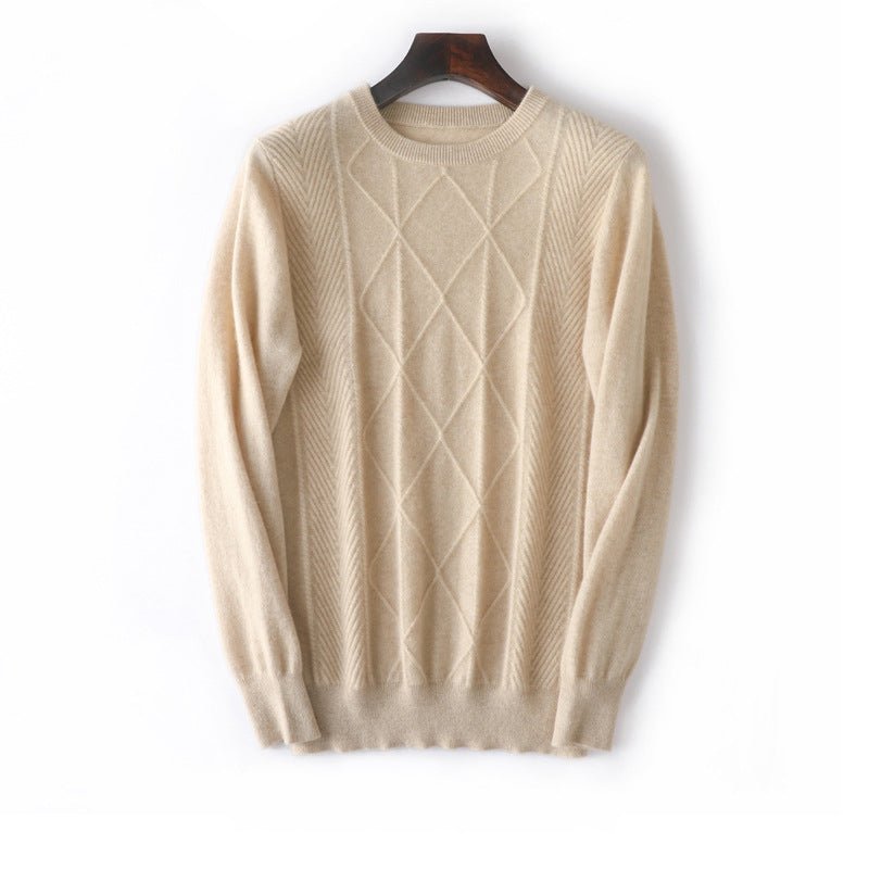 Axel | Diamond Knit Cashmereblend Sweater