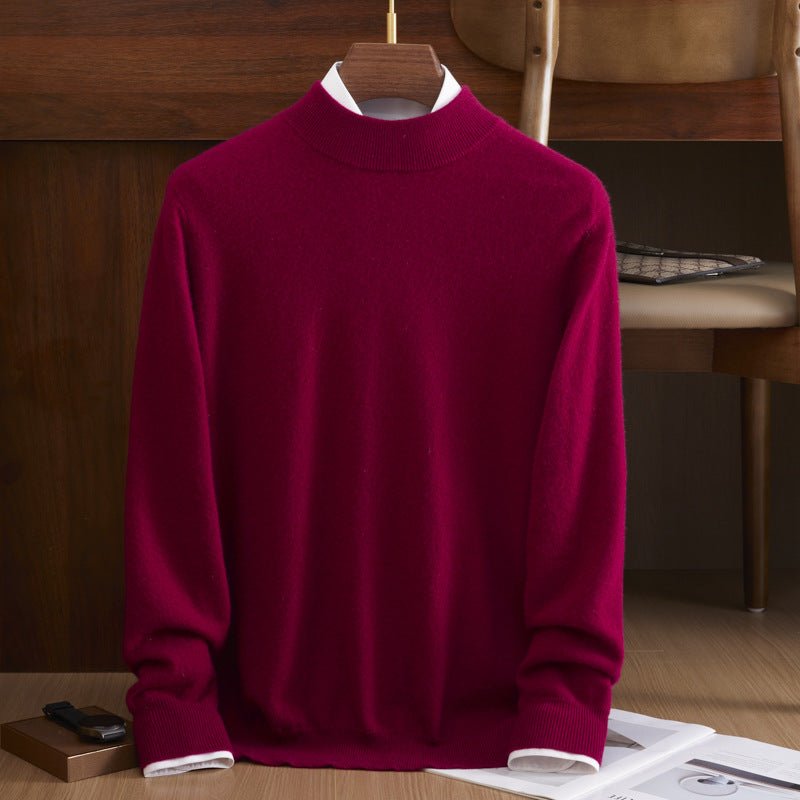 Brent | Cashmereblend Long Sleeve Sweatershirt