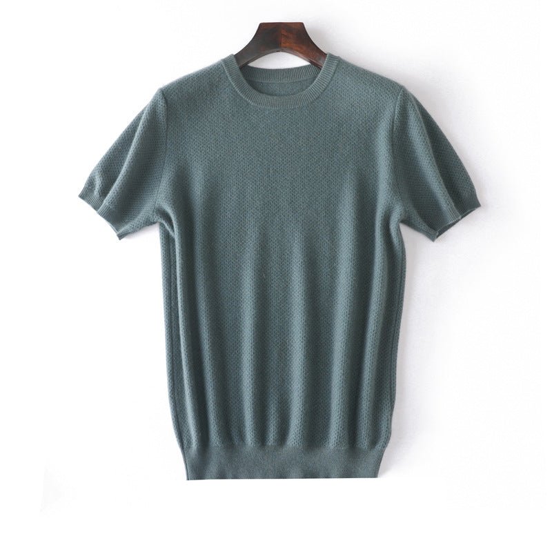 Max | Short Sleeve Cashmereblend Top