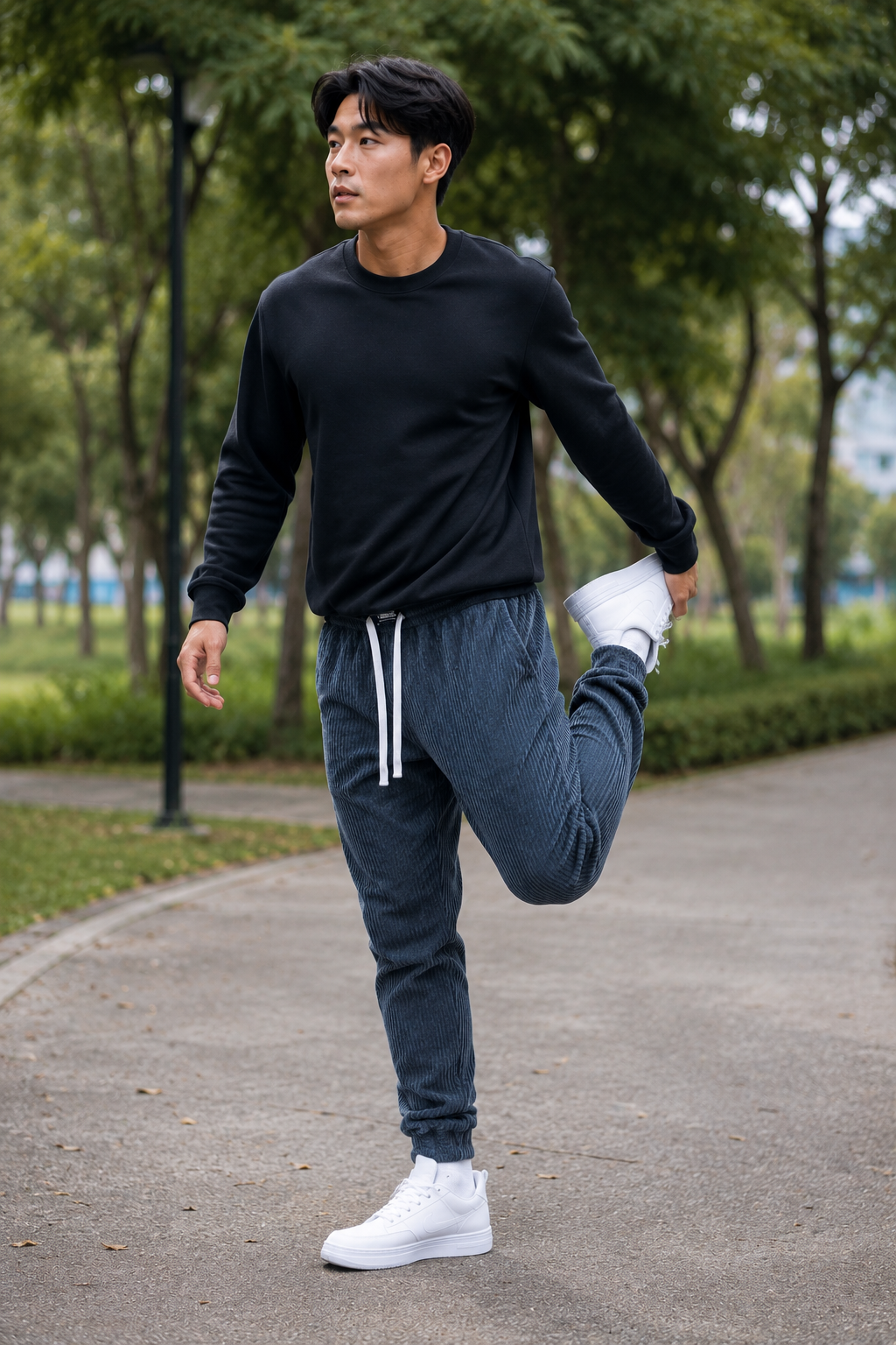 Sam | Sweatpants with Cuffs and Drawstring