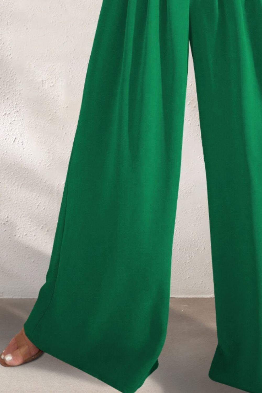 Stella | Pocketed High Waist Wide Leg Pants