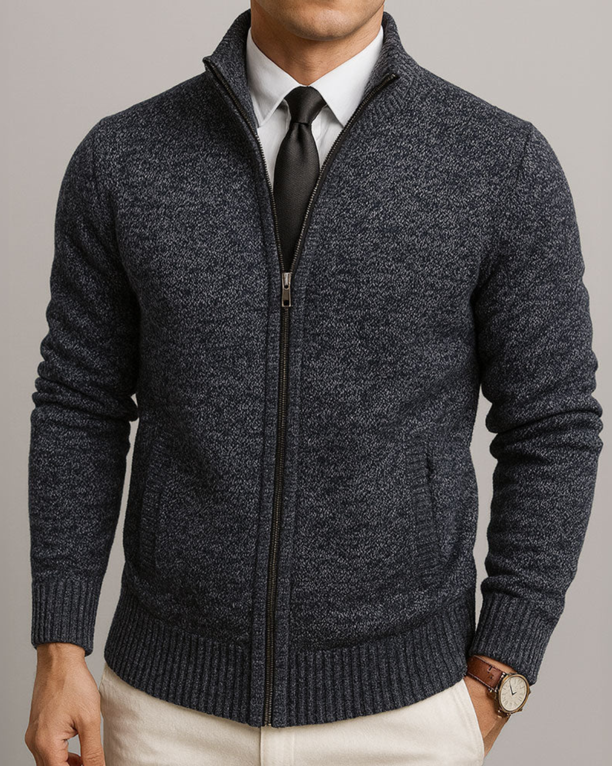 LEANDRO | MERINO WOOL CARDIGAN