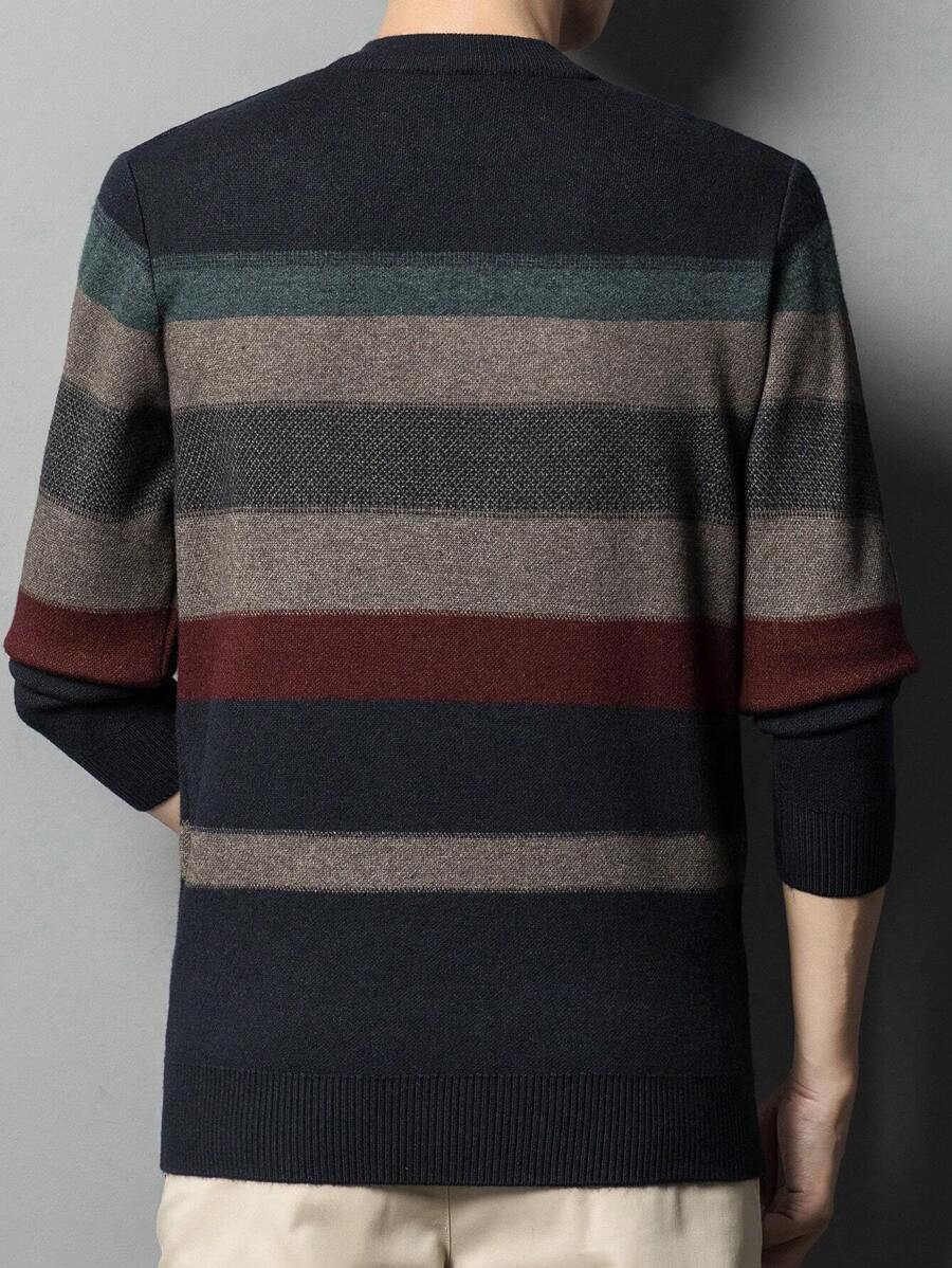 Keller | Thick Striped Sweater