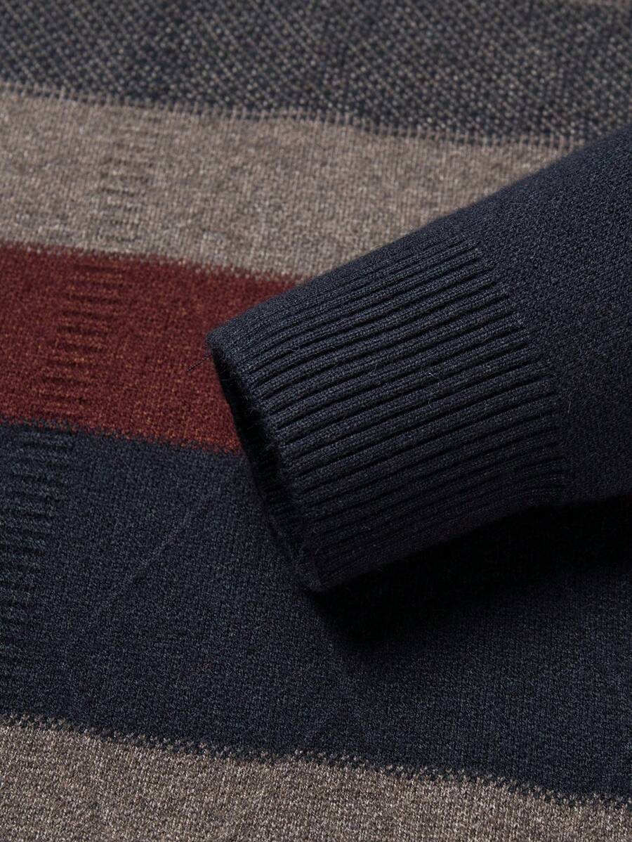 Keller | Thick Striped Sweater