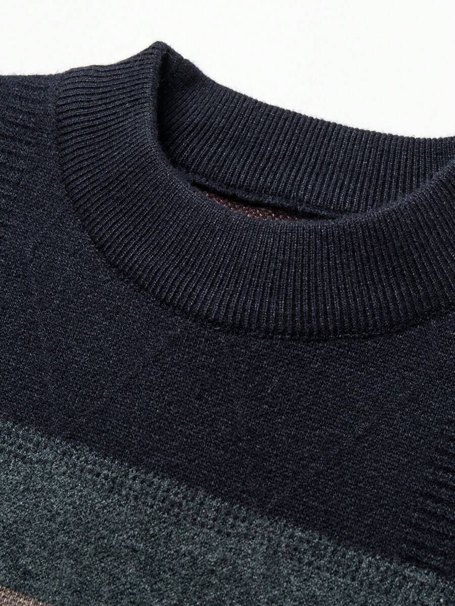 Keller | Thick Striped Sweater