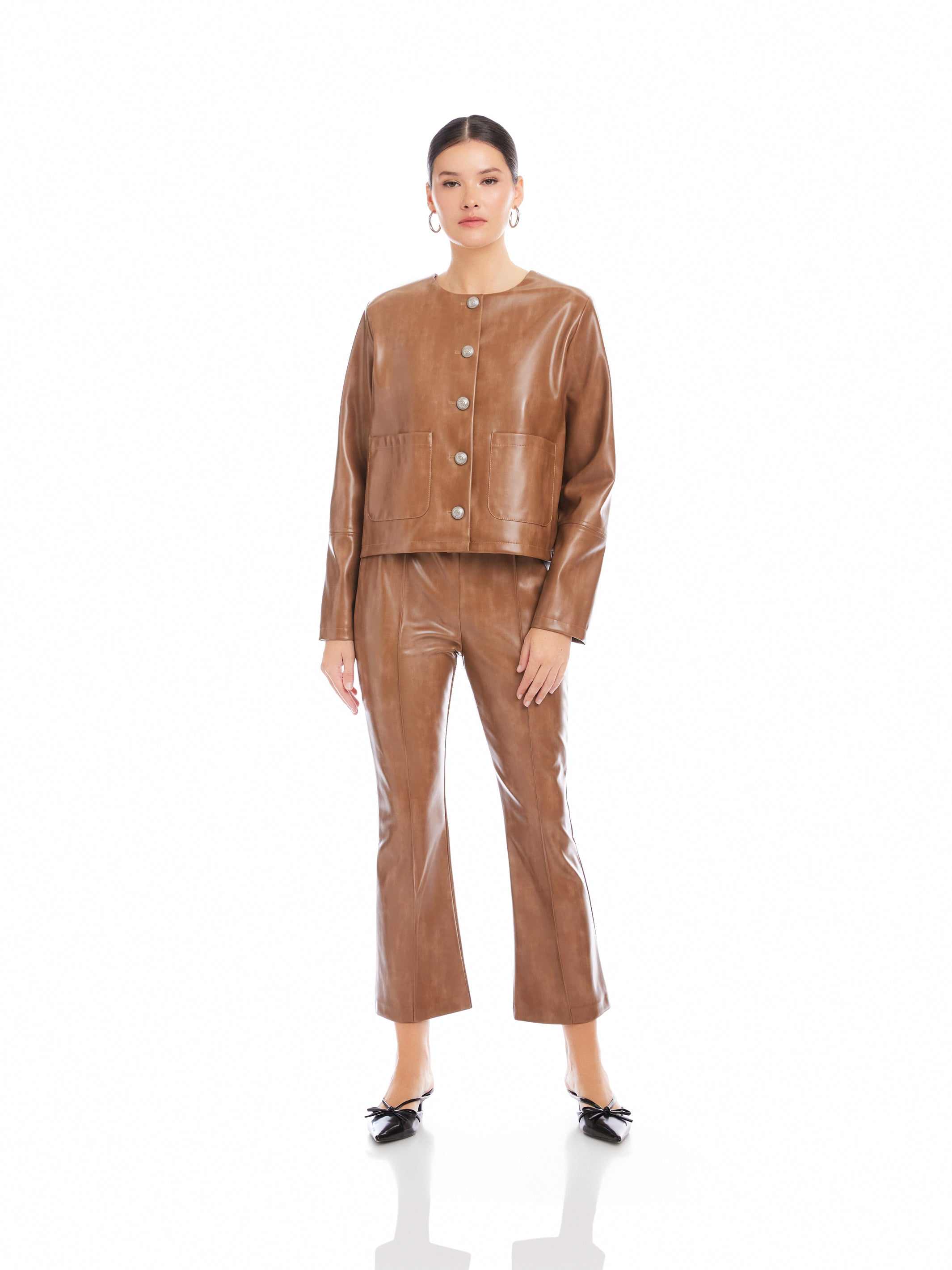 Kaylyn Faux Leather Jacket