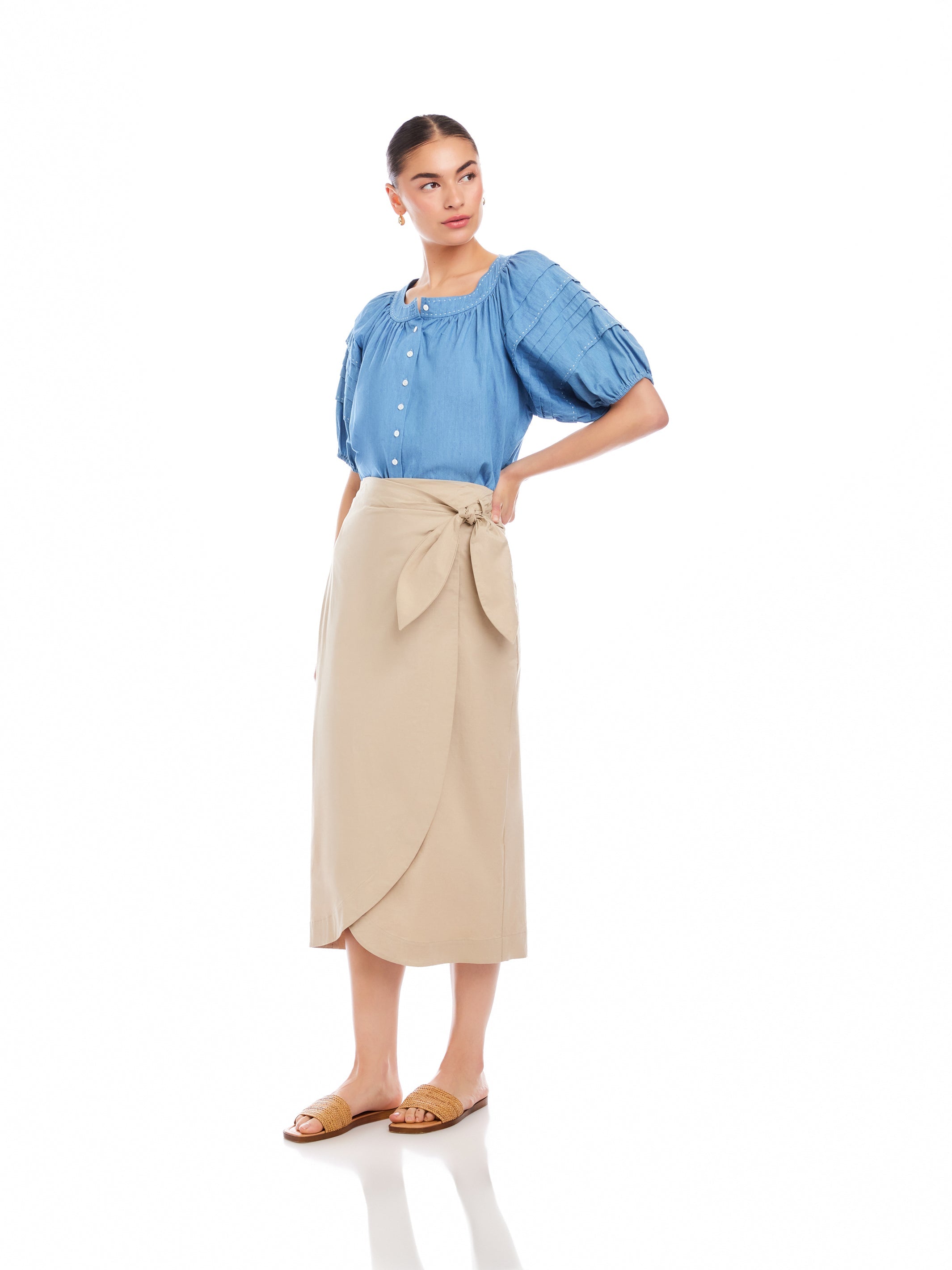 Penelope Wrap Skirt