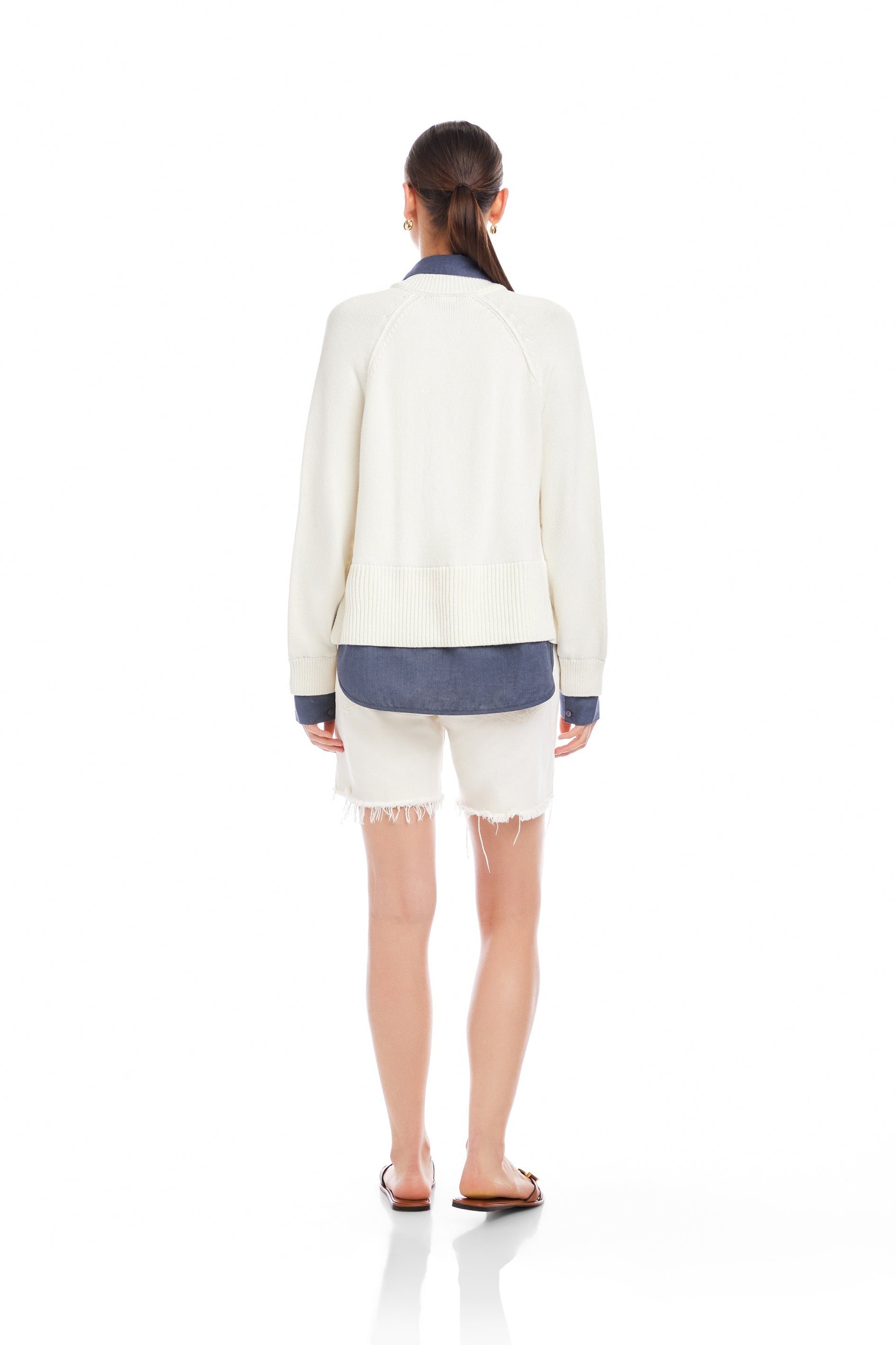 Carrie Mixed Media Sweater