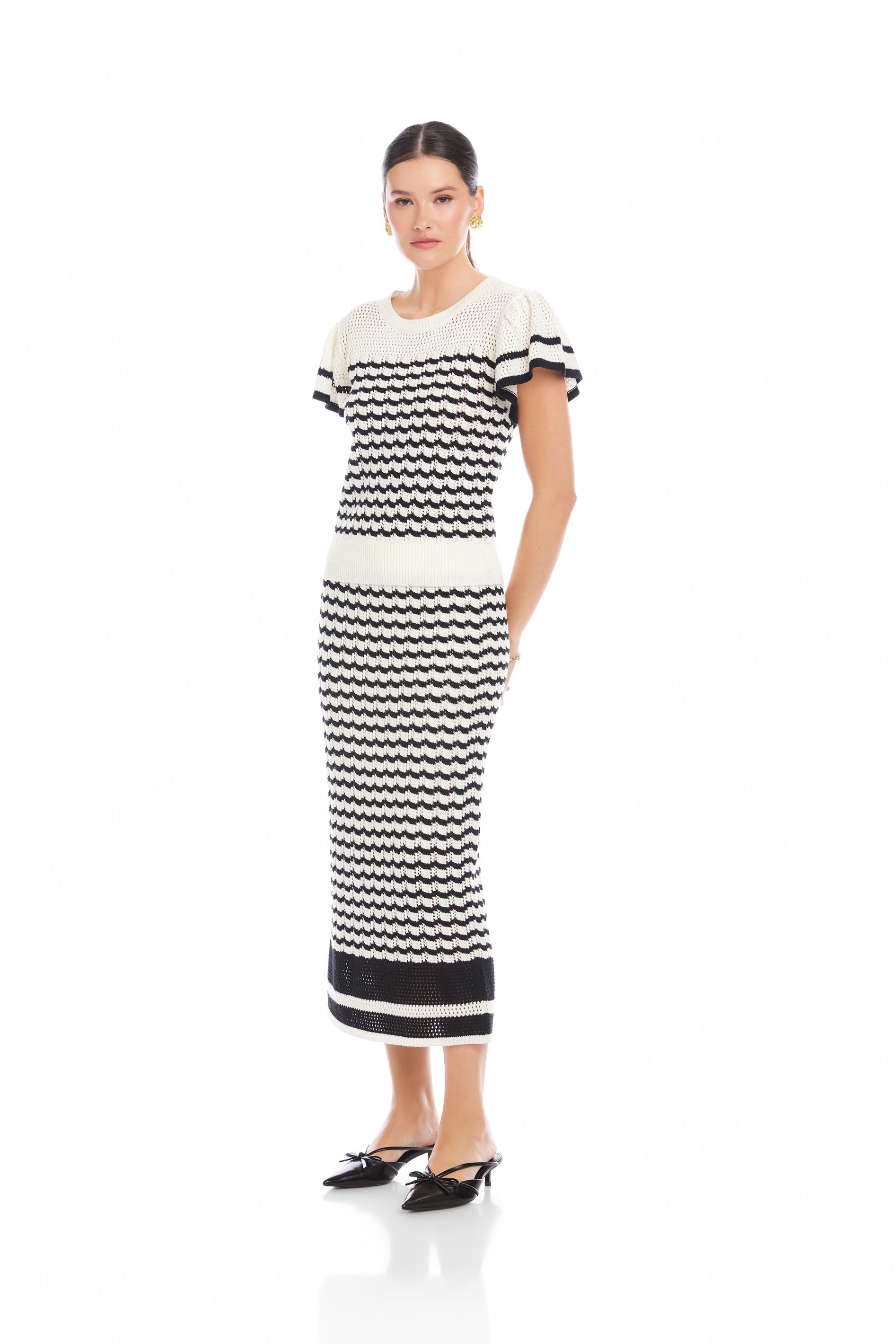 Uma Crochet Sweater Top