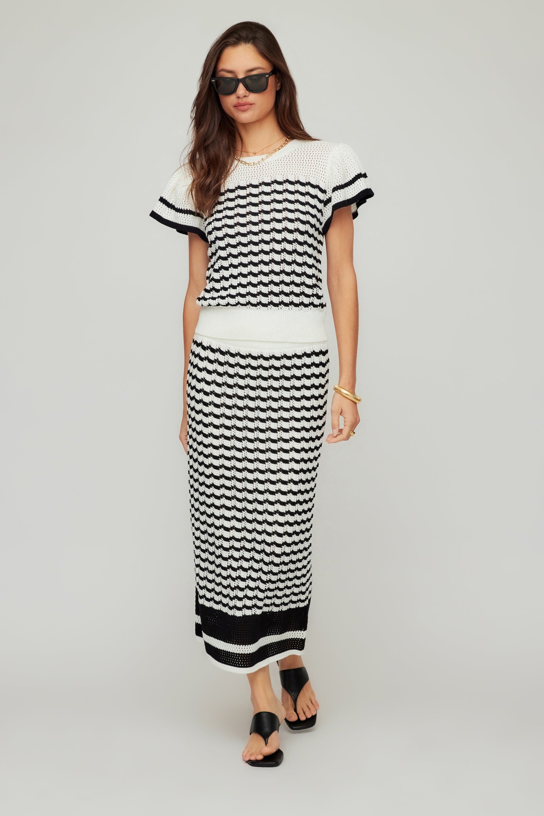 Uma Crochet Sweater Top