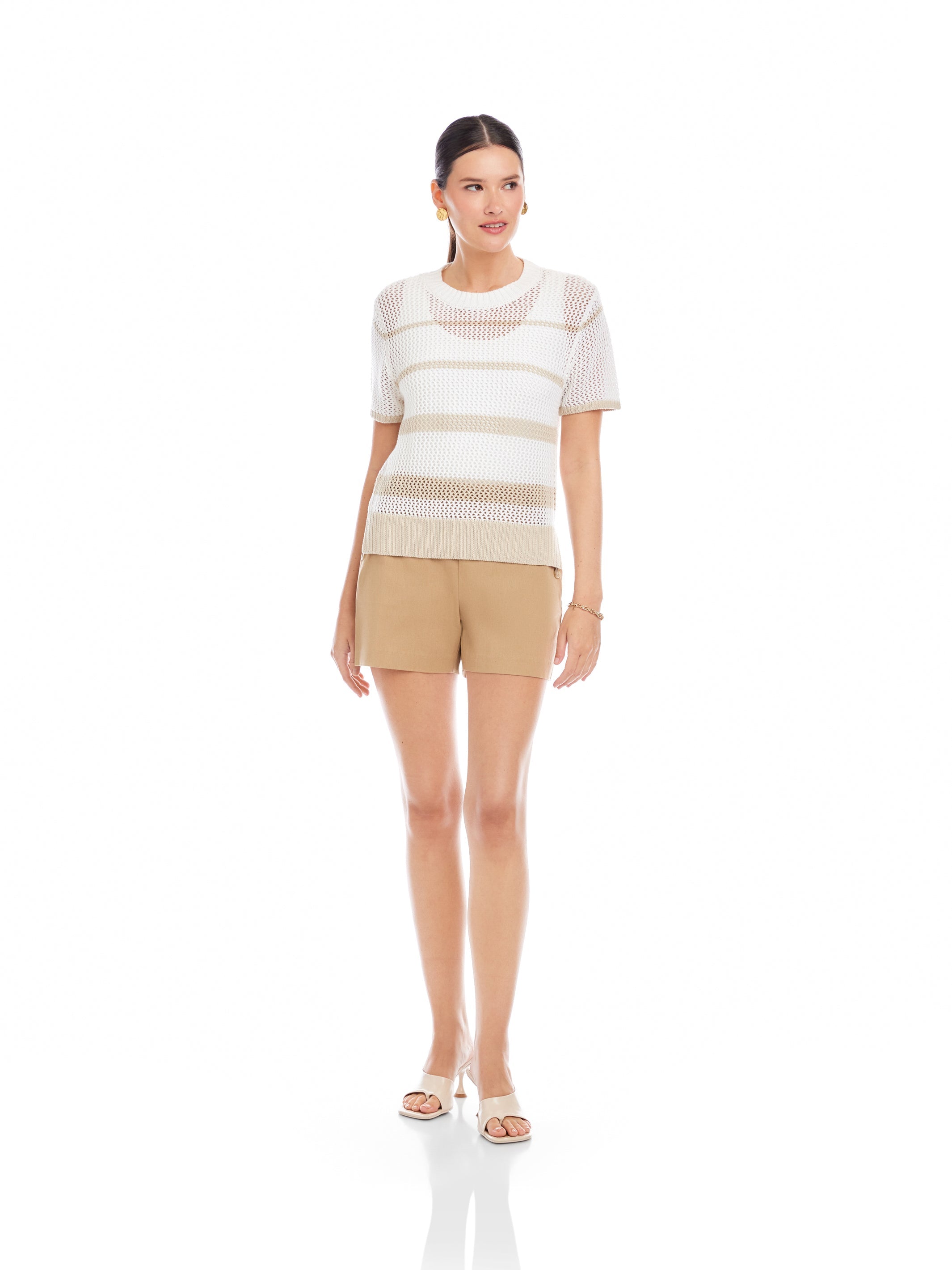 Faye Crochet Sweater Top