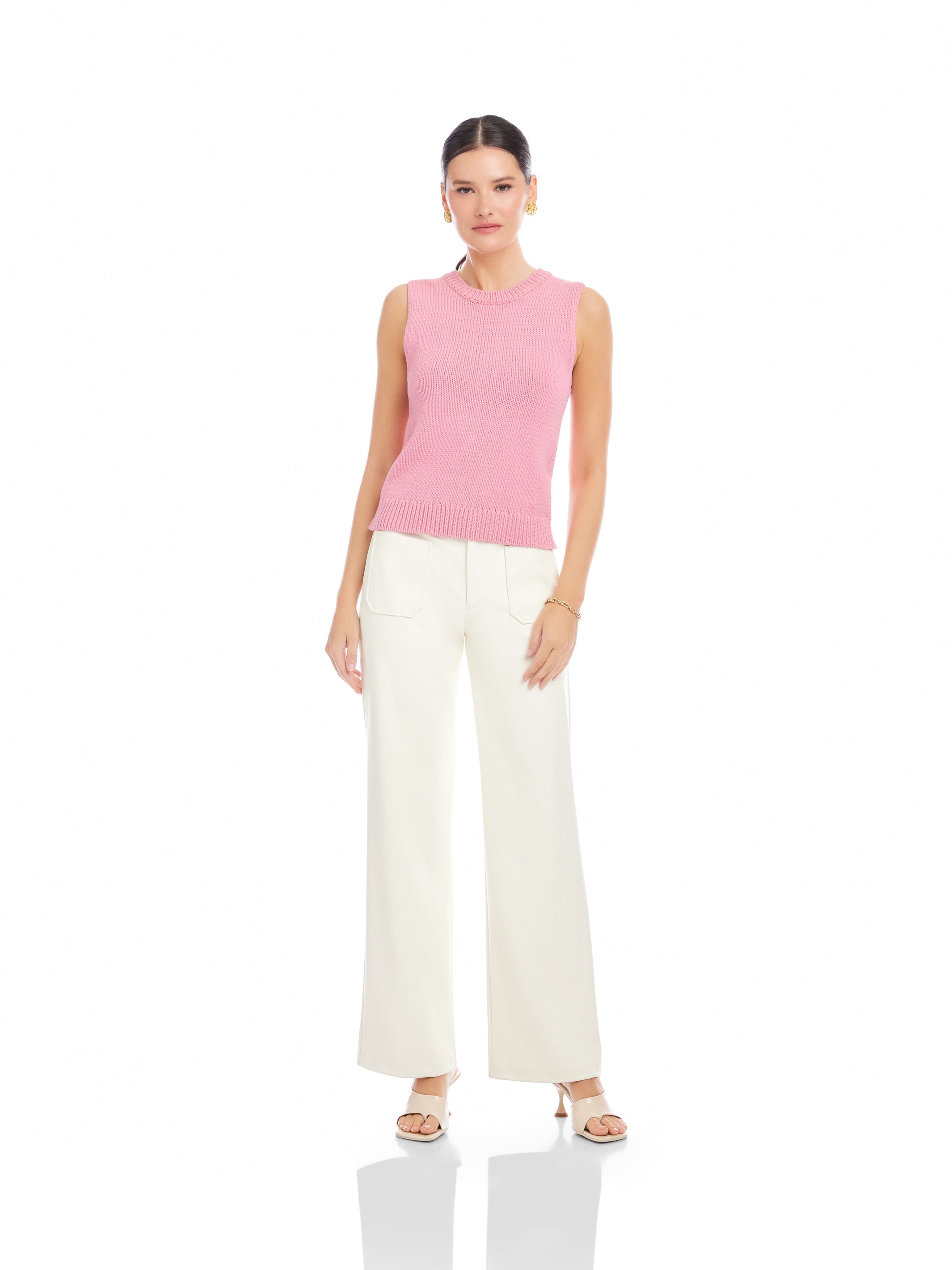 Kimmy Keyhole Sweater Tank