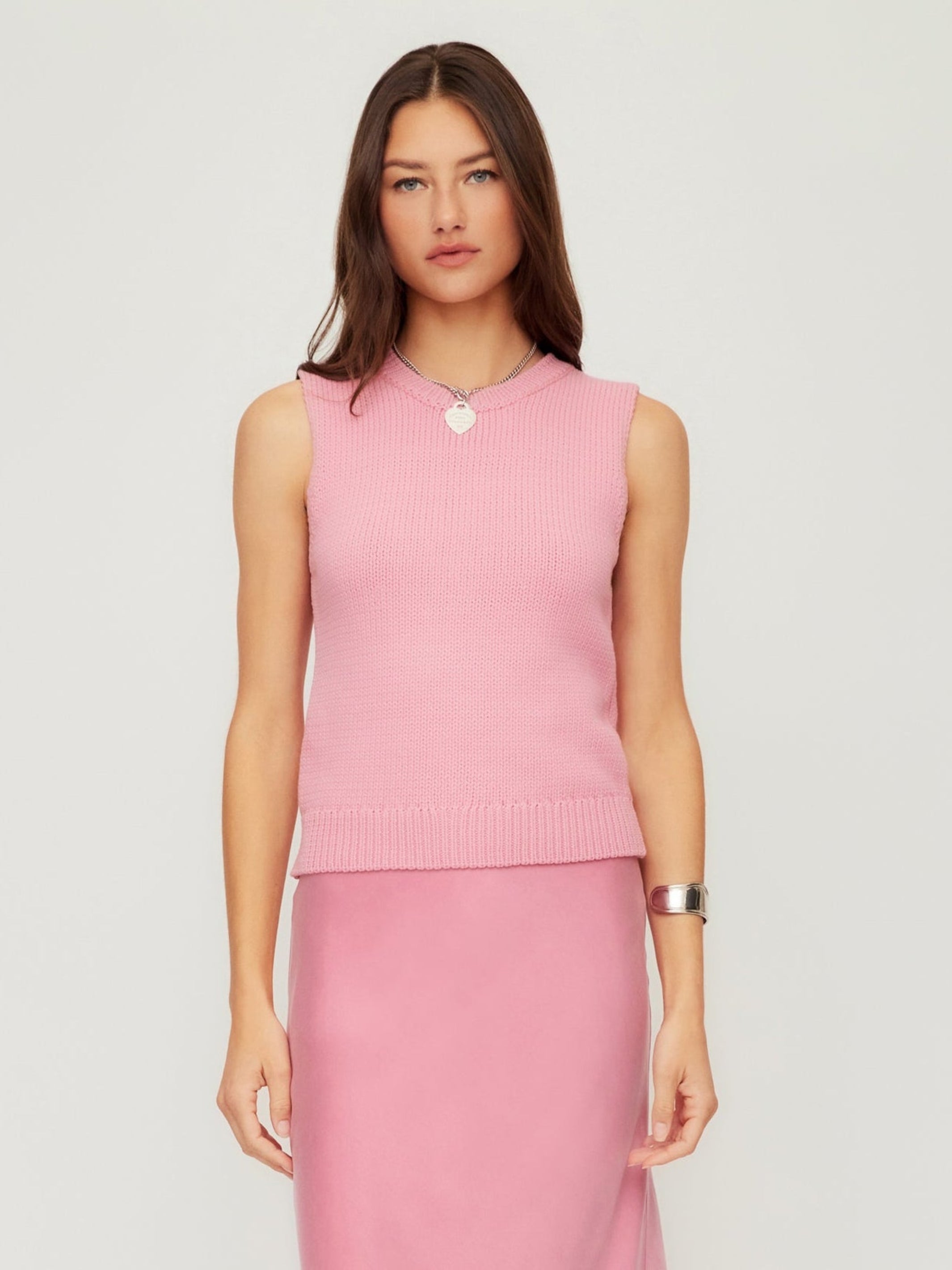 Kimmy Keyhole Sweater Tank