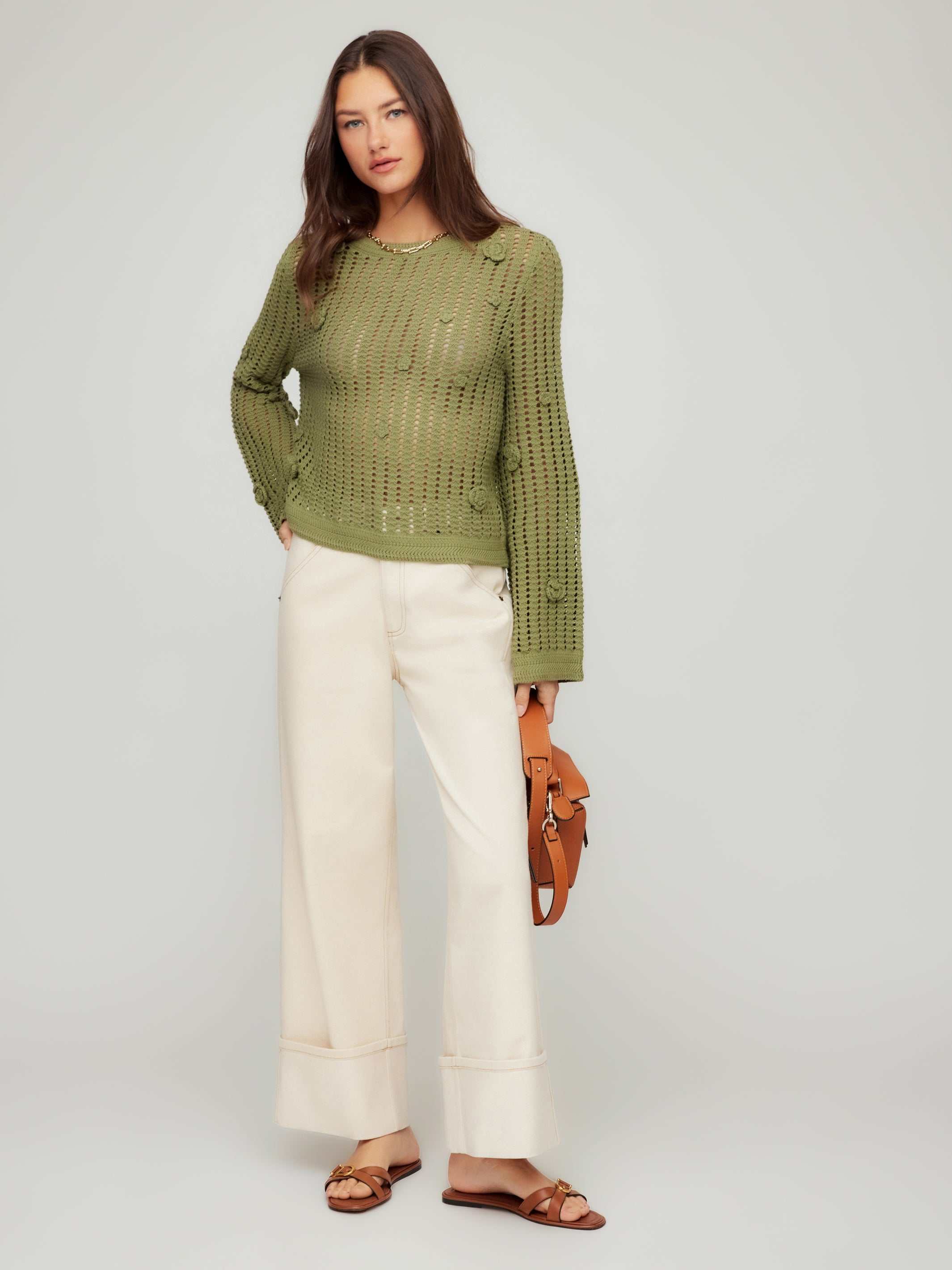 Liv Crochet Sweater
