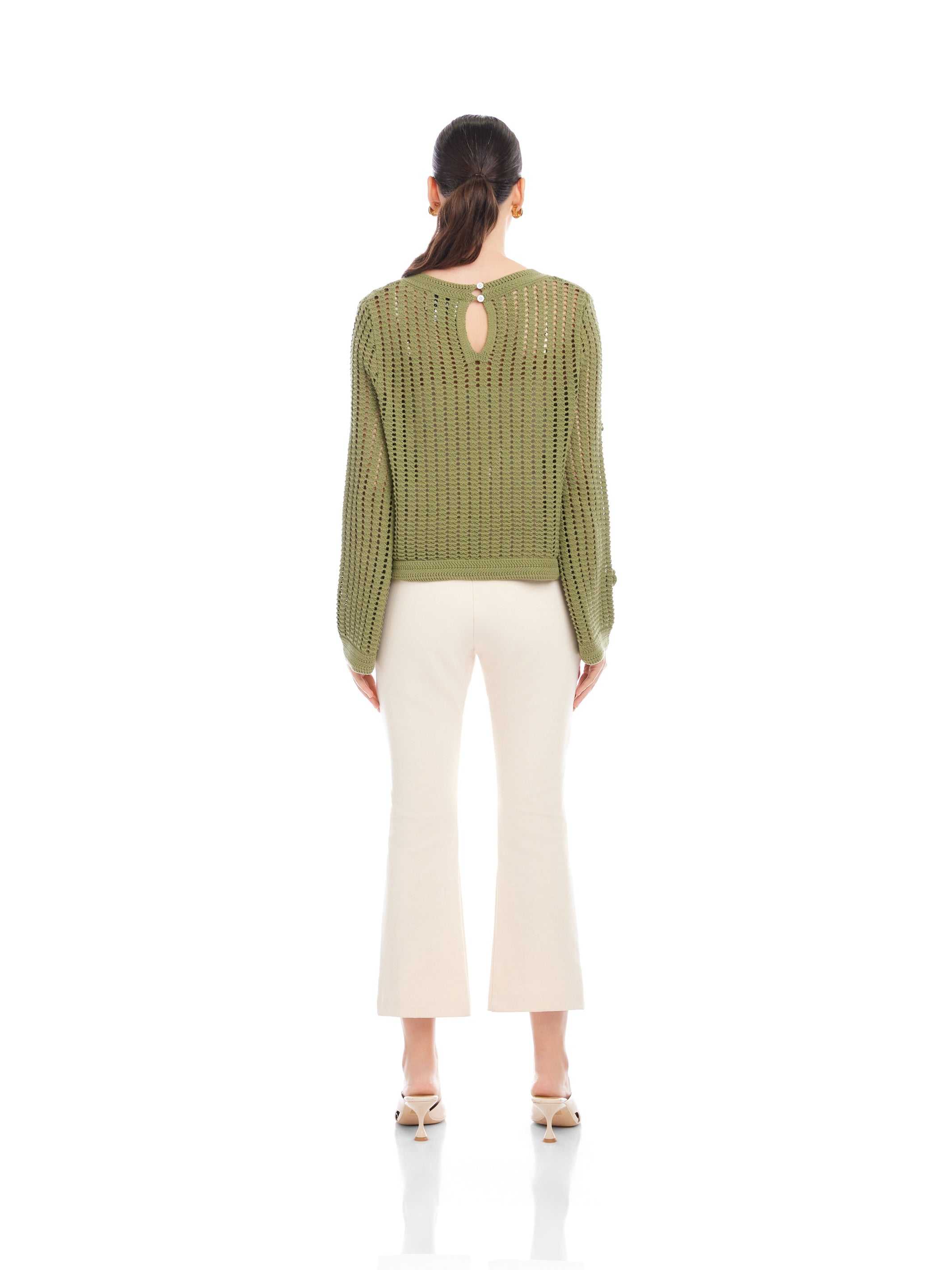 Liv Crochet Sweater