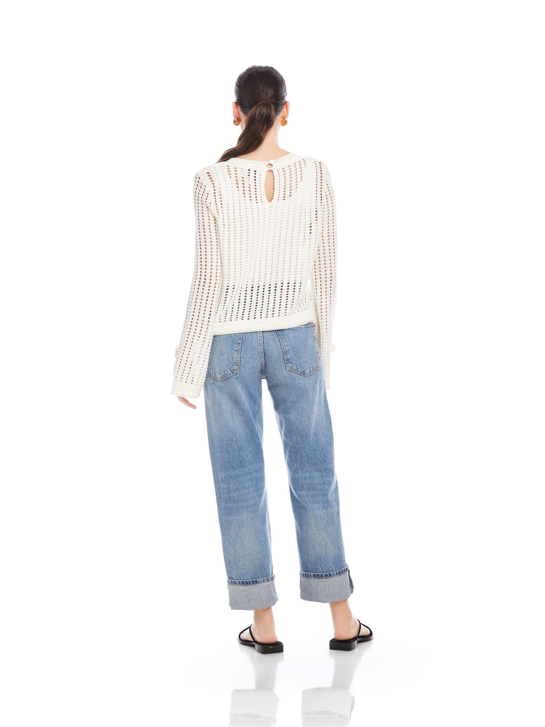 Liv Crochet Sweater