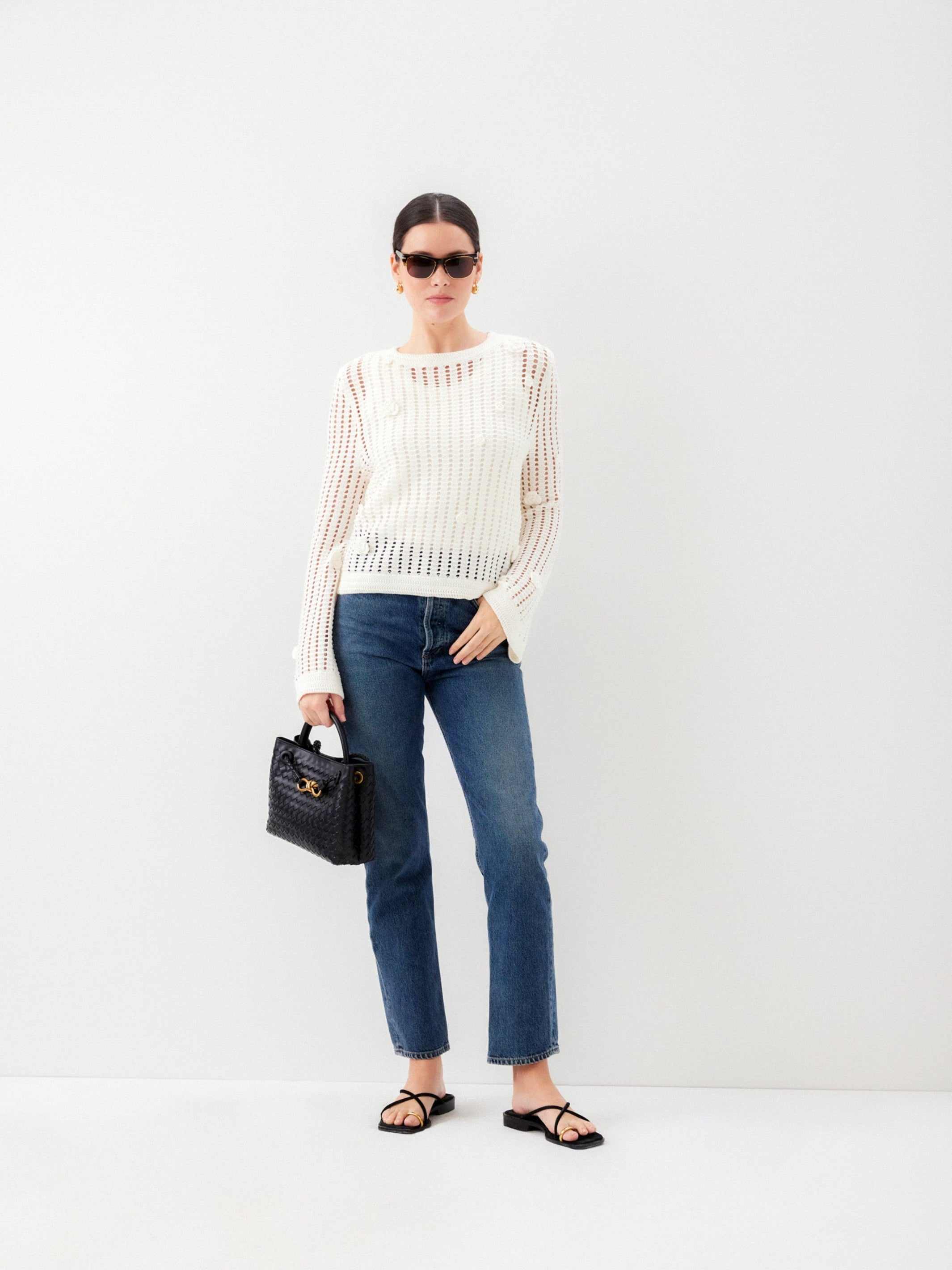Liv Crochet Sweater