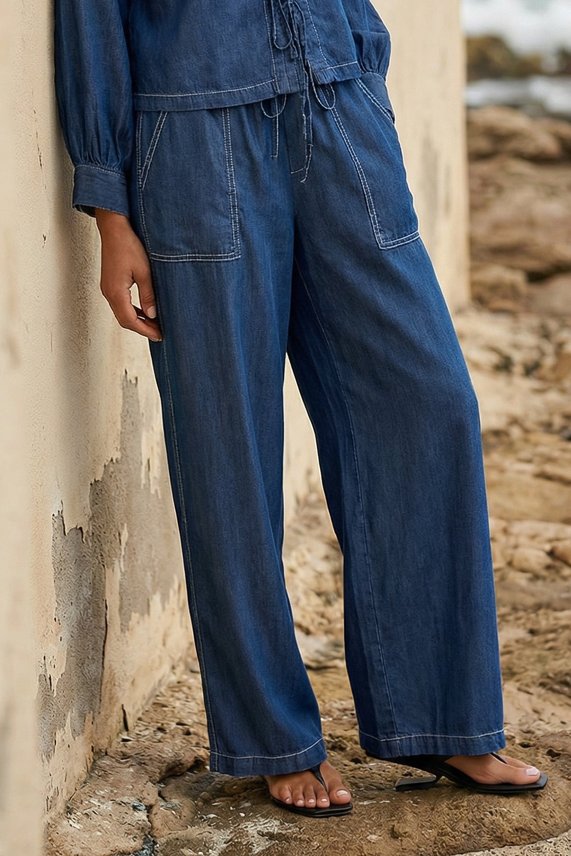 Kendra Patch Pocket Pants