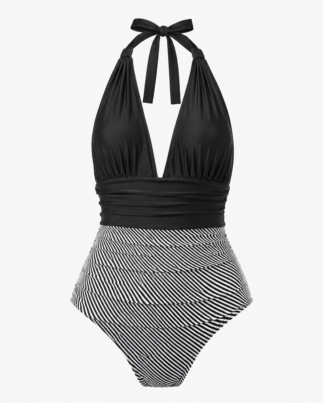 Mari | Deep V Neck Swimsuit