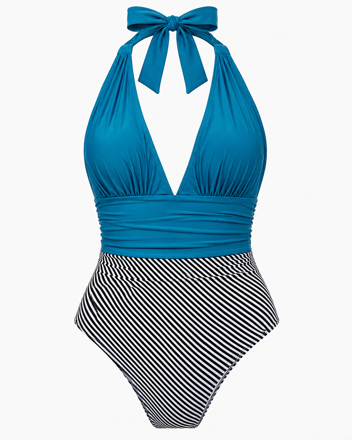 Mari | Deep V Neck Swimsuit