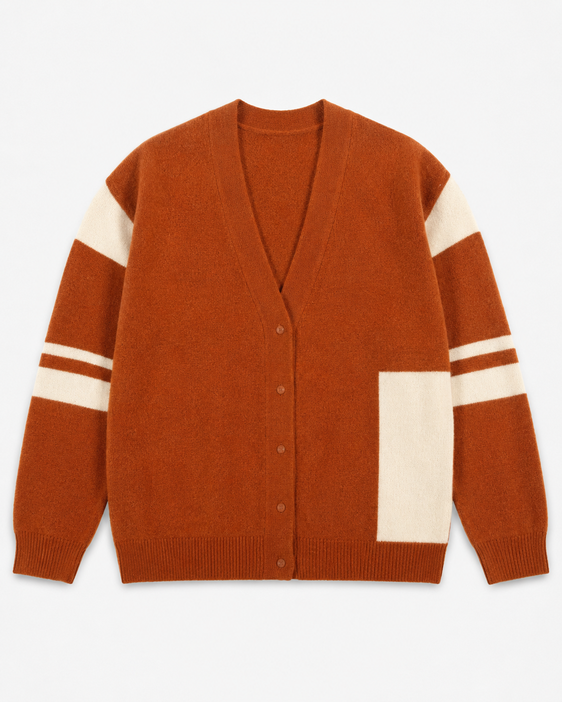 Andrew | Loose Patchwork Knitted Coat