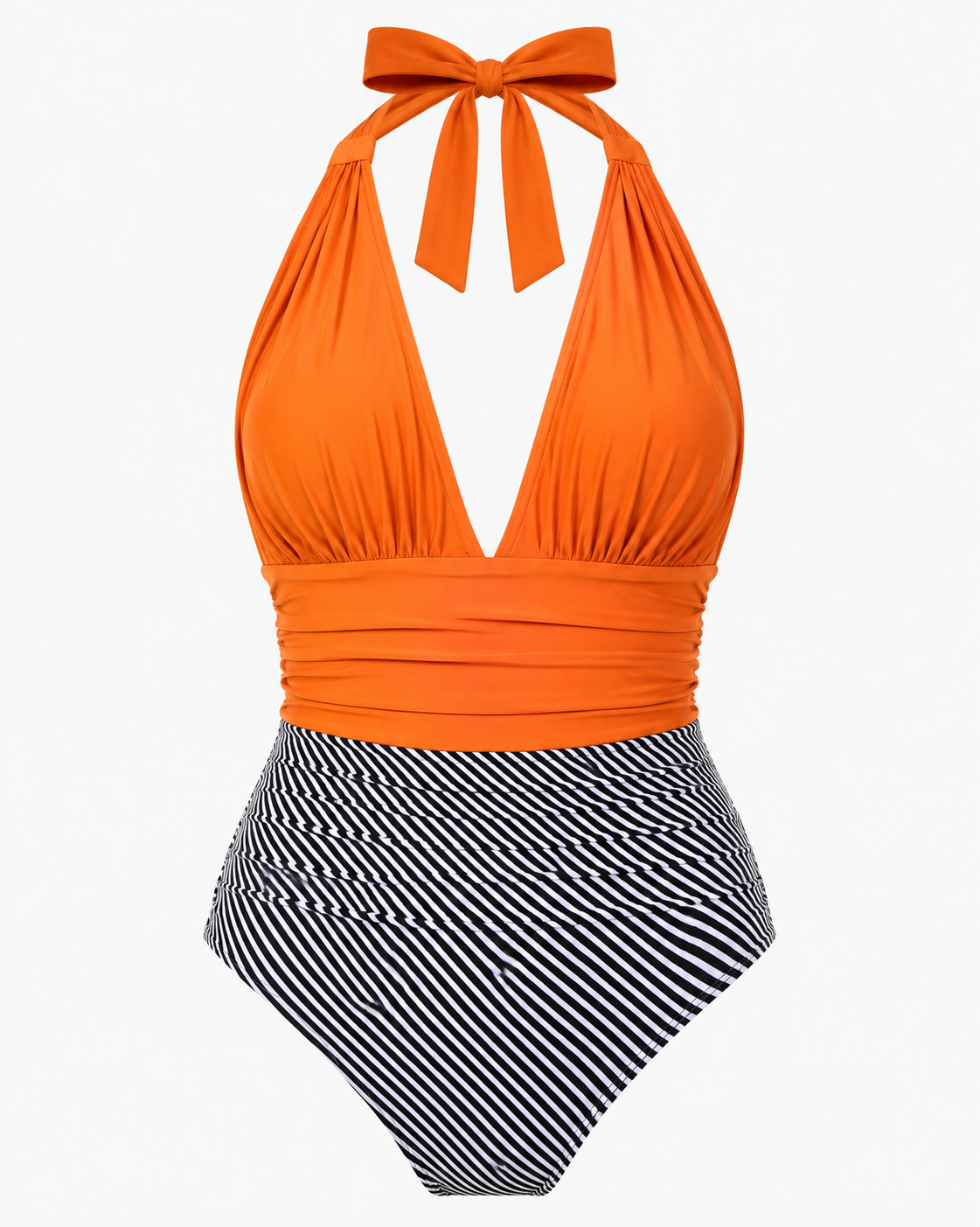 Mari | Deep V Neck Swimsuit