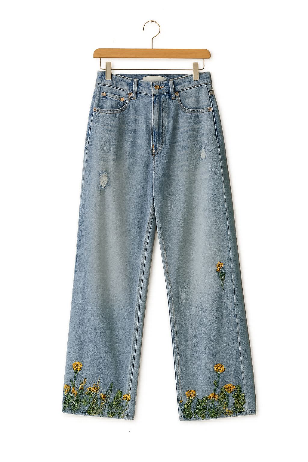 Sai | Embroidered Jeans