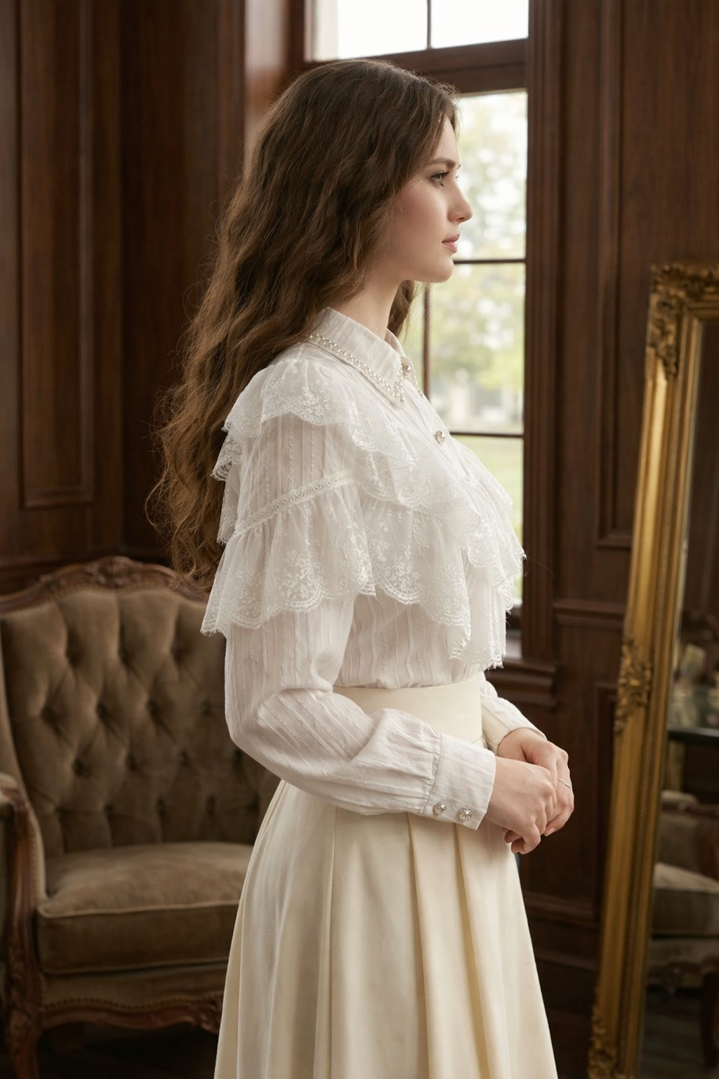 Vina | Stylish Vintage Blouse