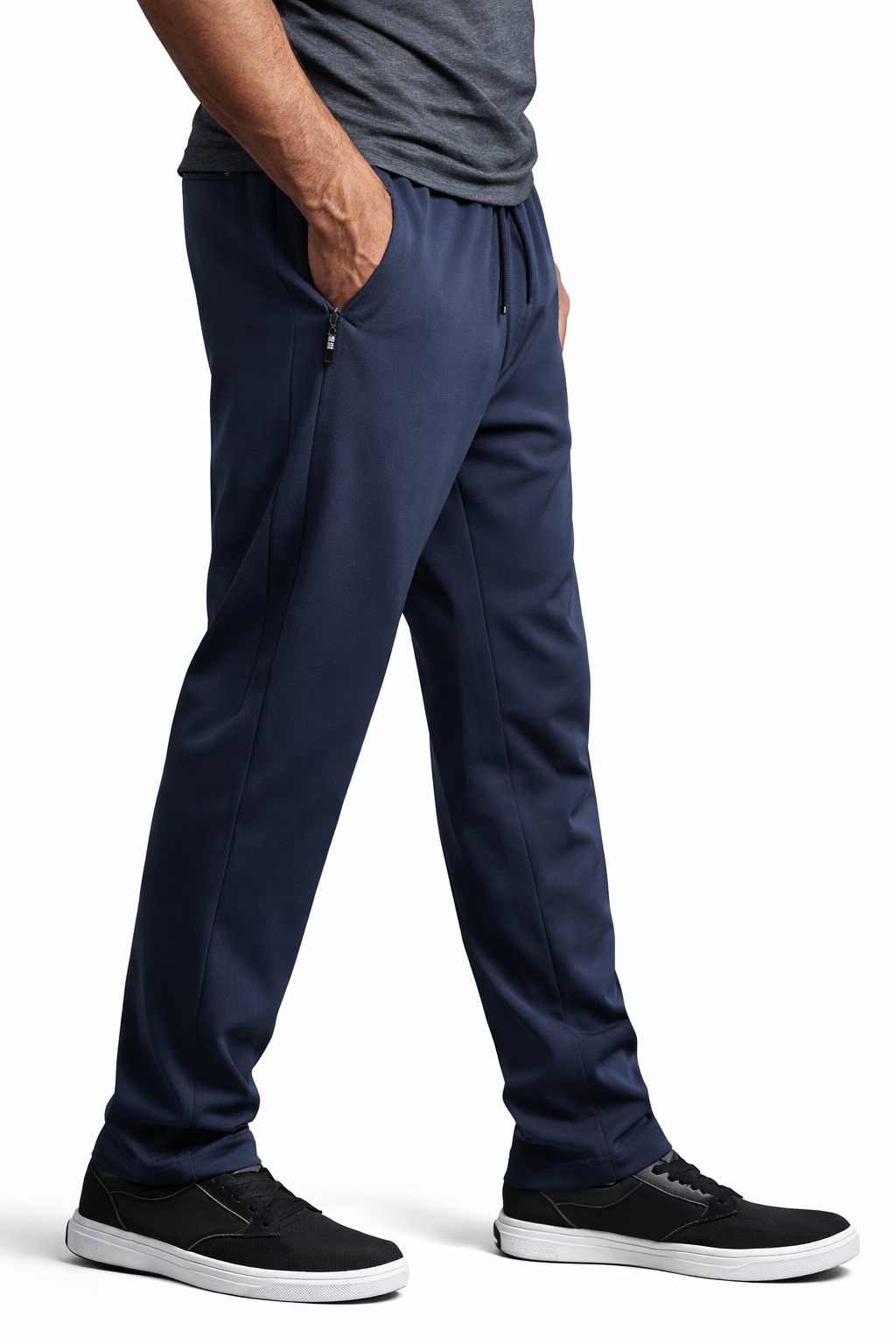 Jinu | Slim-Fit Jogger Pants with Elastic Waistband