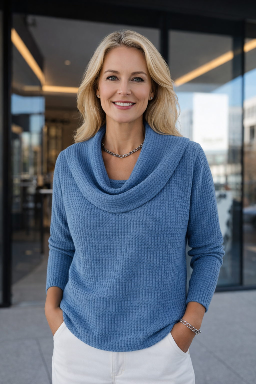 Amber | Warmer Waffle Sweater