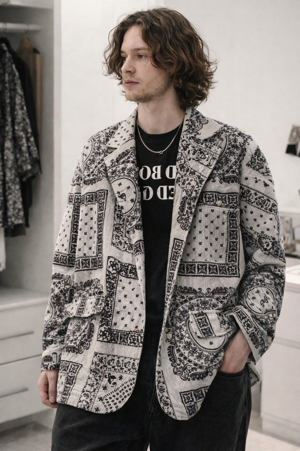 Jay | Stylish Notched Pockets Corduroy Coats