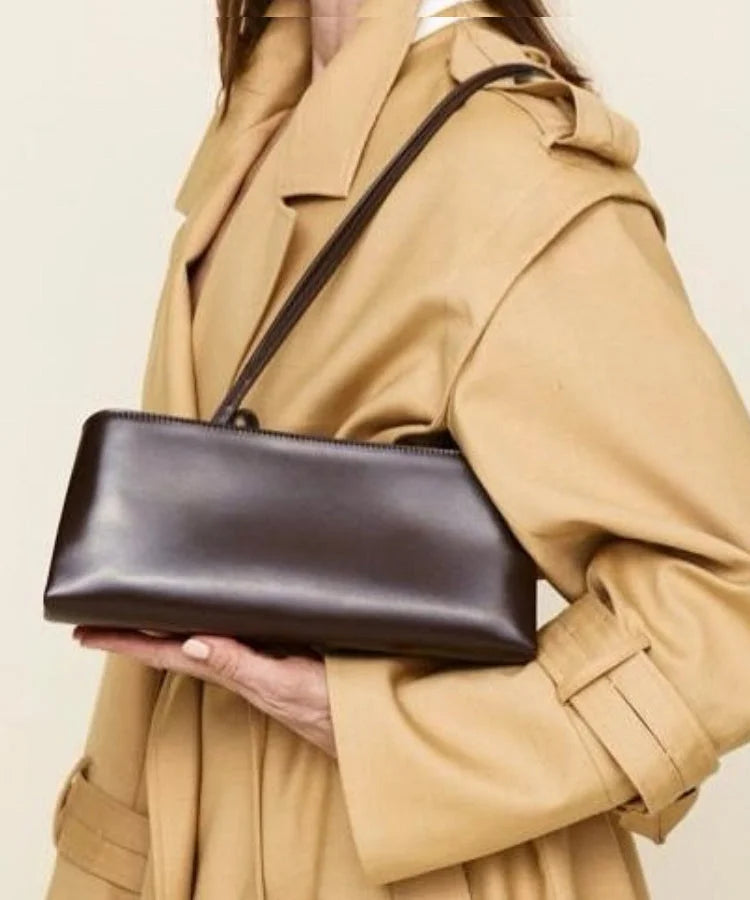 Luna | Elegant Multi-layer Faux Leather Shoulder Handbag