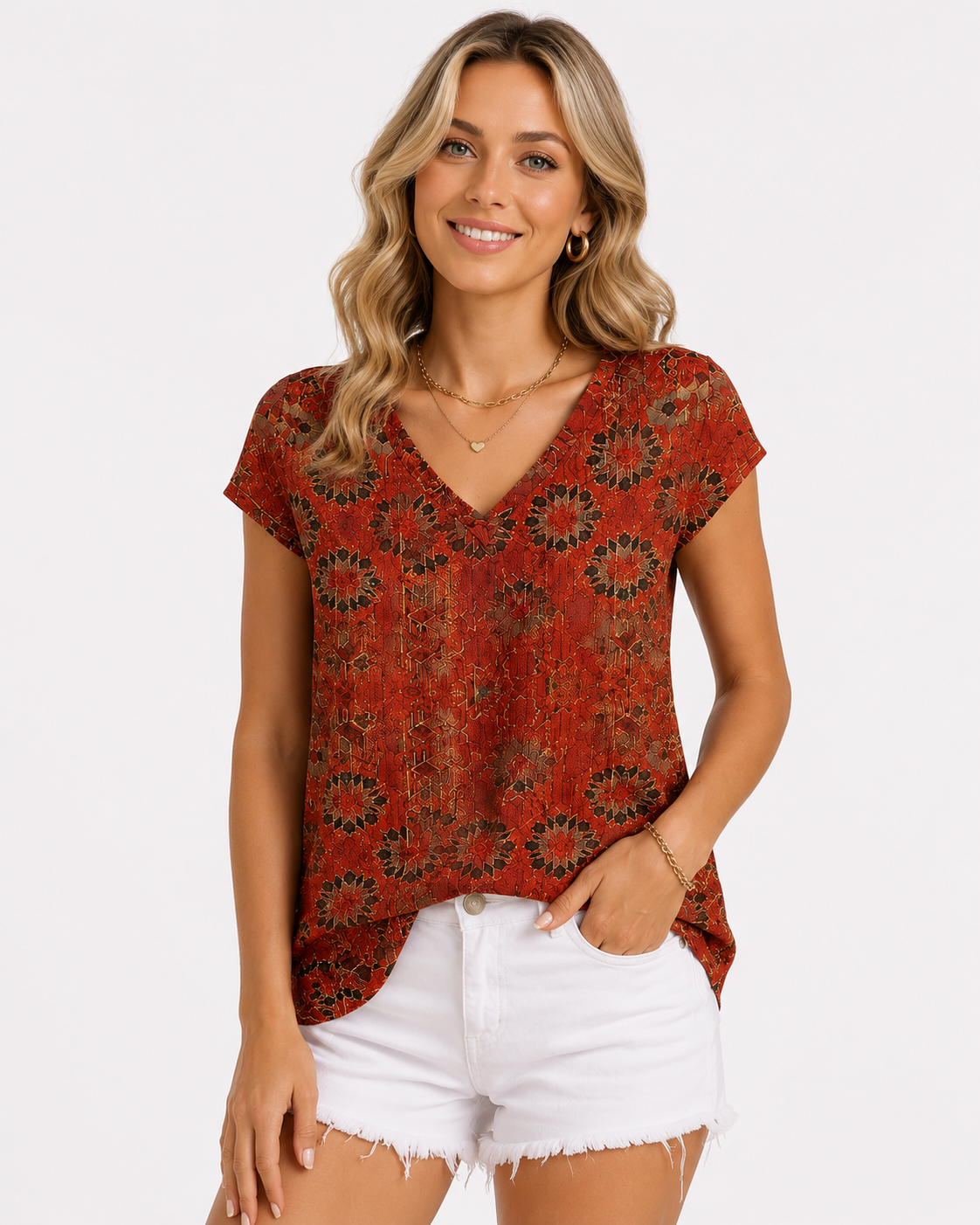 Kimma | Floral Vintage Top