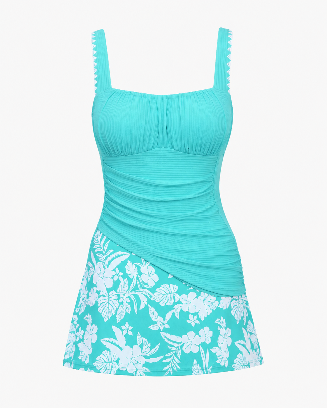 Tessa | Ruched Tankini Swim Set