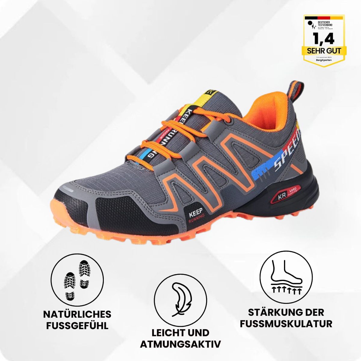 Raya | Unisex Orthotrekking Shoes