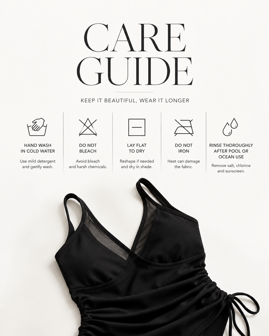 Lena | Swim Dress with Tummy Control